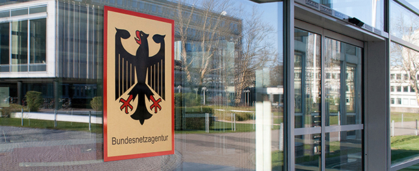 Eingang Hauptgebäude Bundesnetzagentur in Bonn