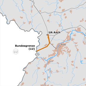 möglicher Trassenverlauf des BBPlG-Vorhabens 71 möglicher Trassenverlauf des BBPlG-Vorhabens 71