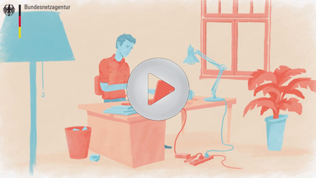 Der Animationsfilm erklärt die Bedeutung des Netzausbaus für jeden Einzelnen Der Animationsfilm erklärt die Bedeutung des Netzausbaus für jeden Einzelnen